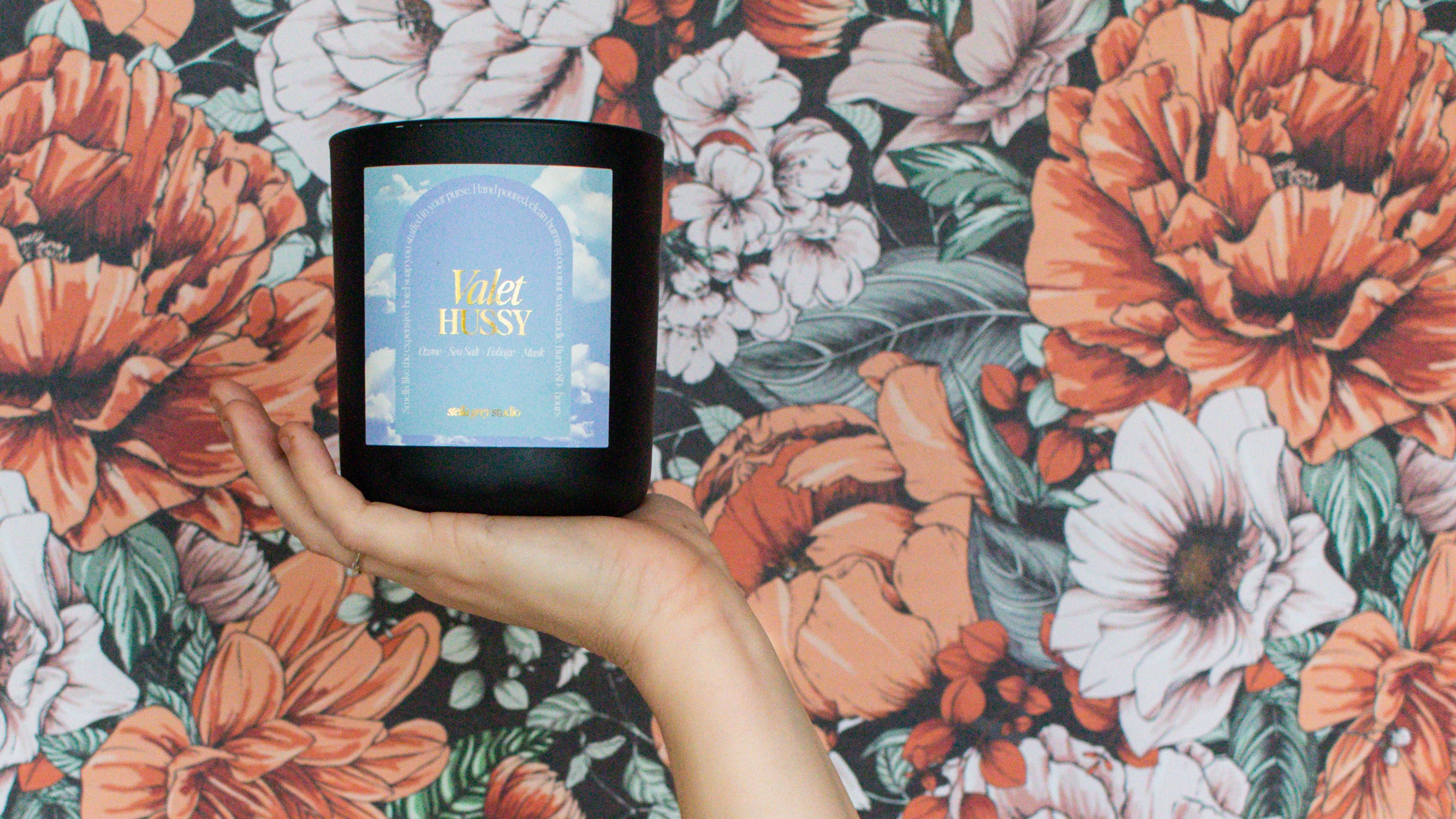 valet hussy scented candle by good wknd