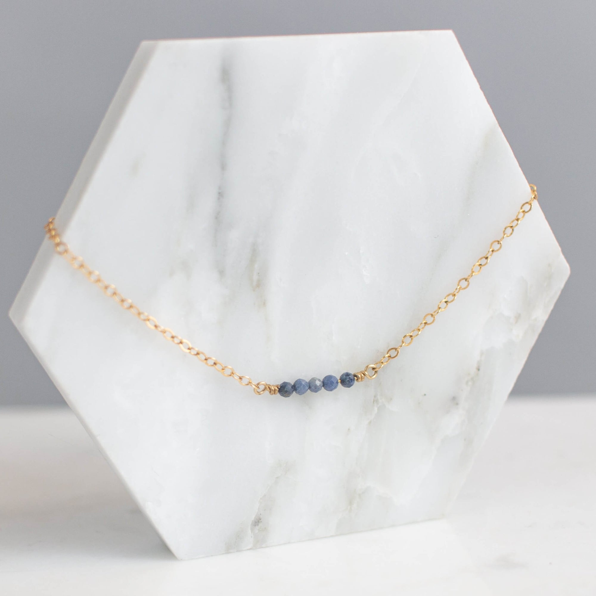 September Birthstone Necklace
