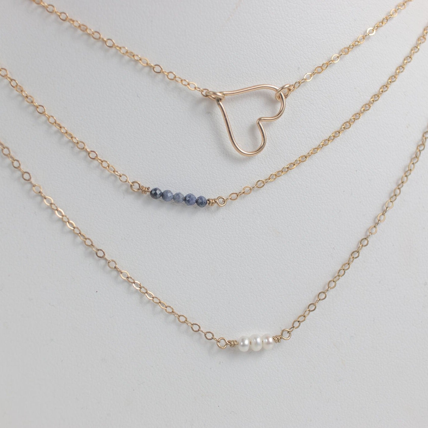Amara Tiny Pearl Necklace