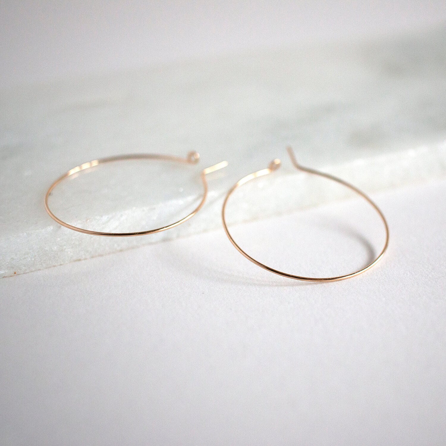 Classic Gold Hoop Earrings