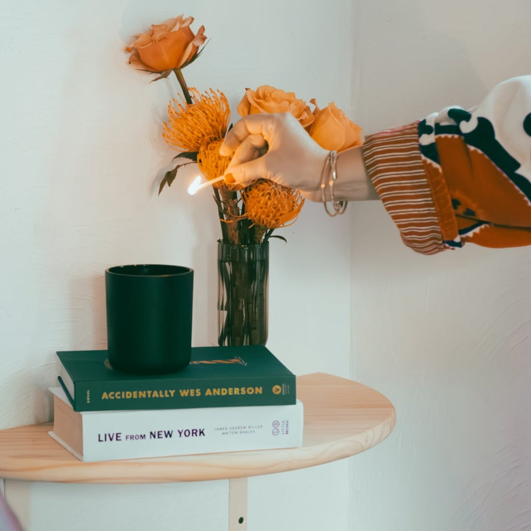 Pollinated Candle