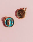 18k stainless steel zodiac charm, tarnish resistant