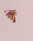 non tarnish stainless steel palm tree charm