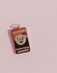 316L surgical grad stainless steel charm