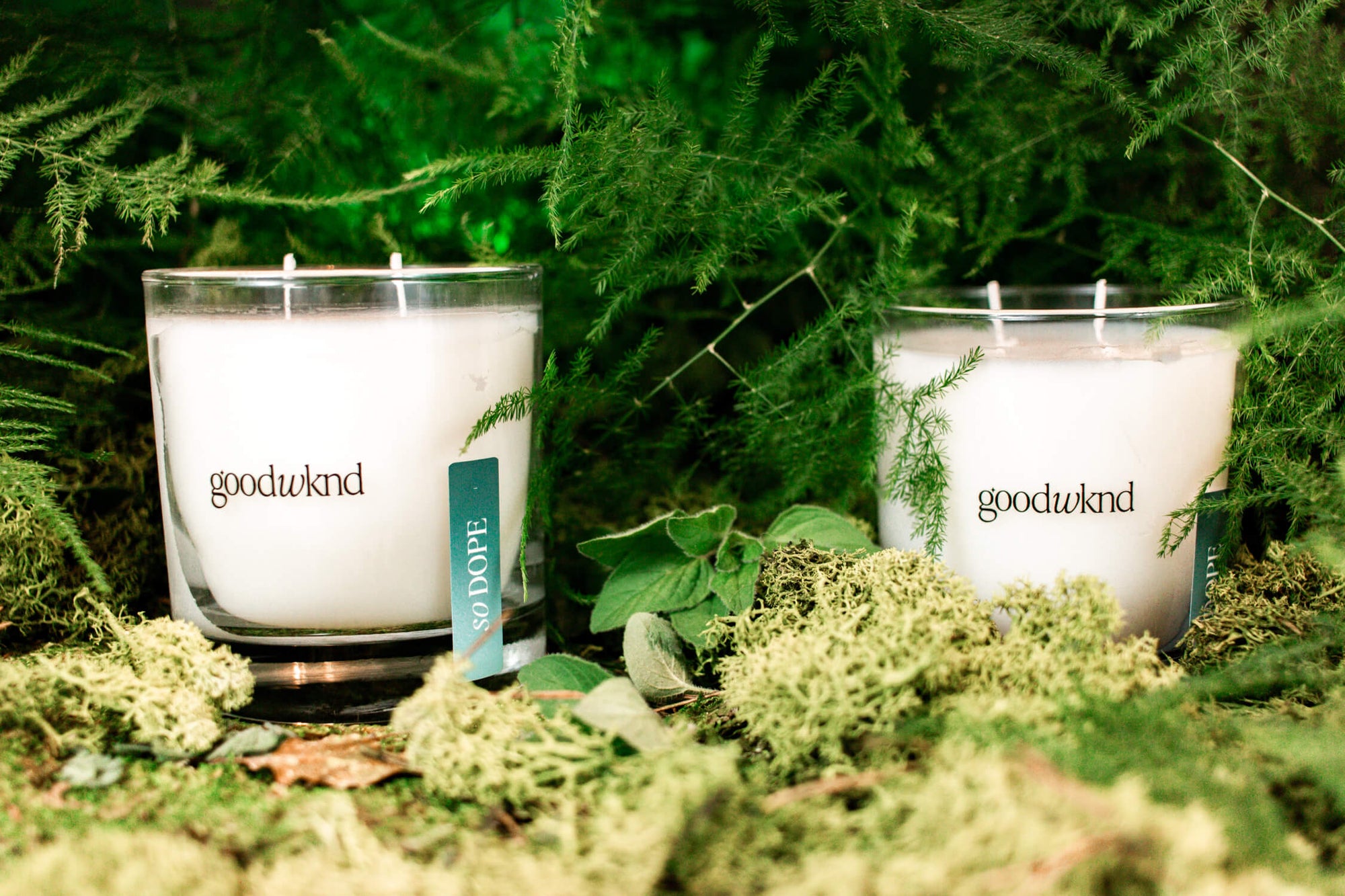 candles that smell like weed