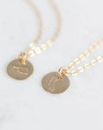 Gold California Disc Necklace - Good Wknd
