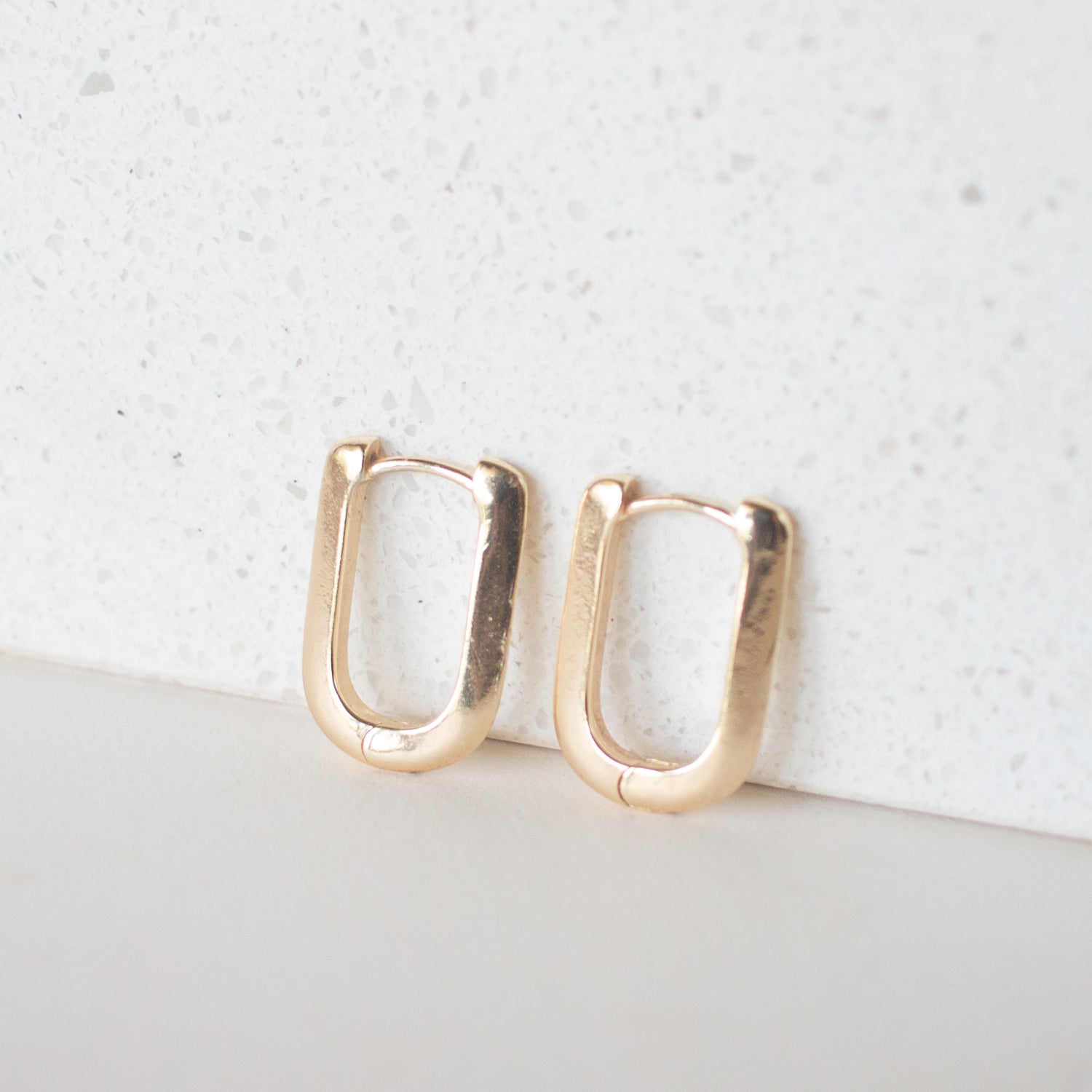 lucia small gold hoops