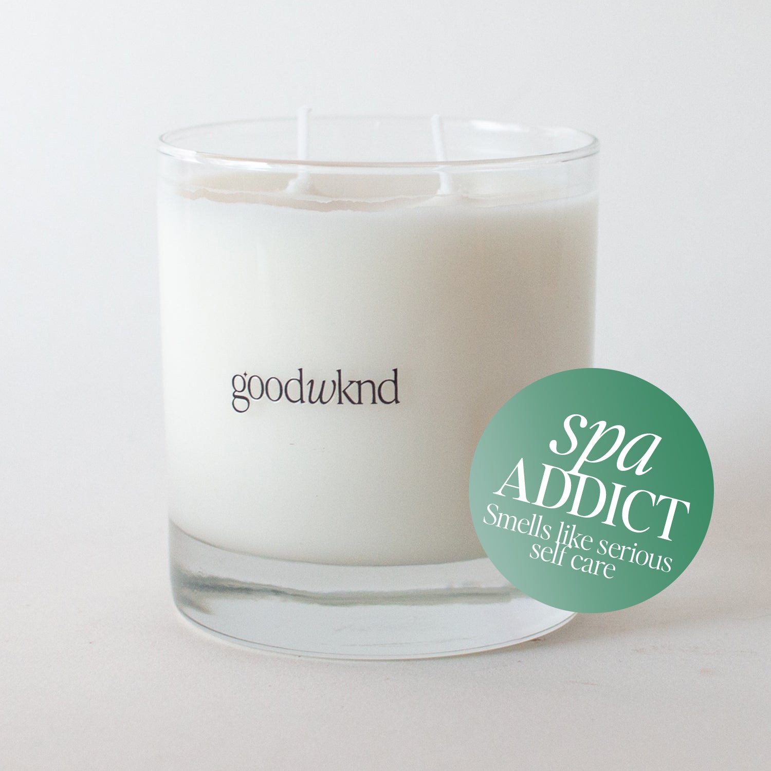 spa addict peppermint eucalyptus scented candle