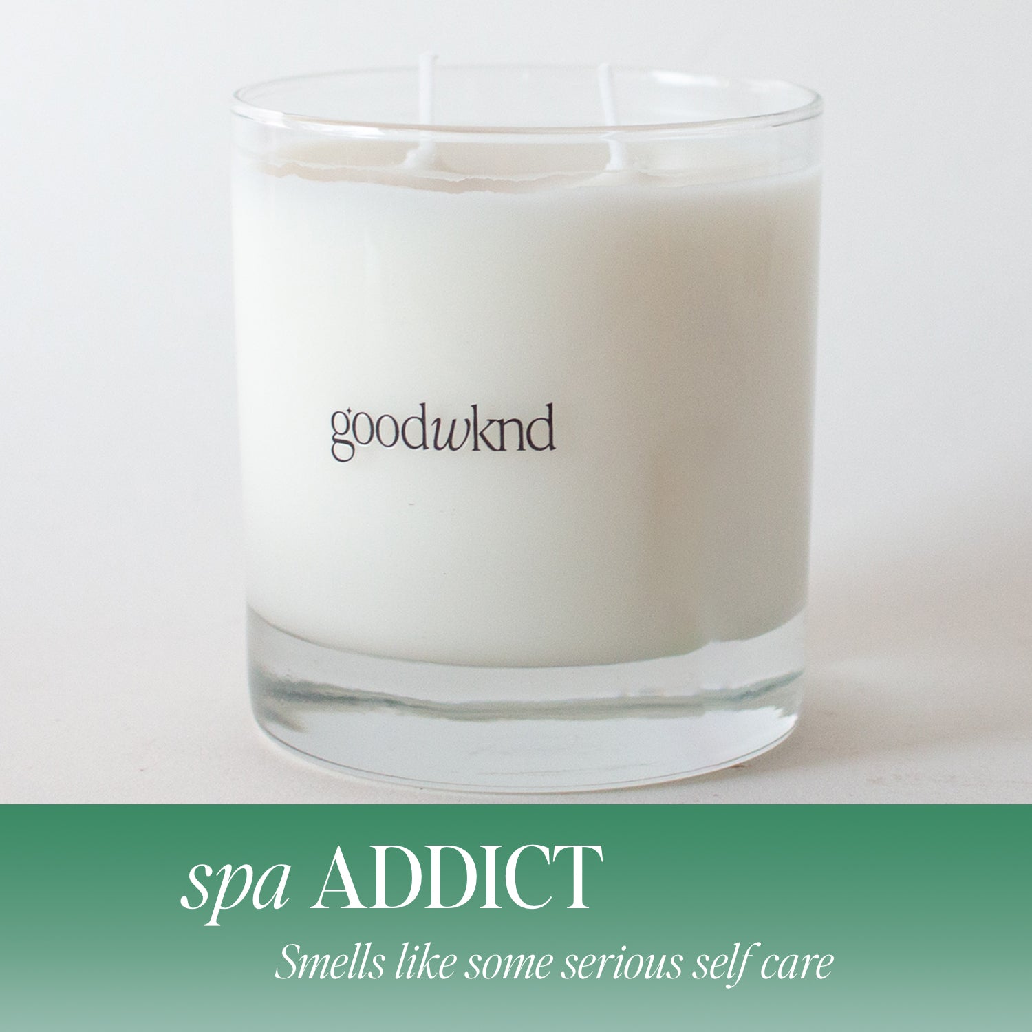 eucalyptus and peppermint scented candle