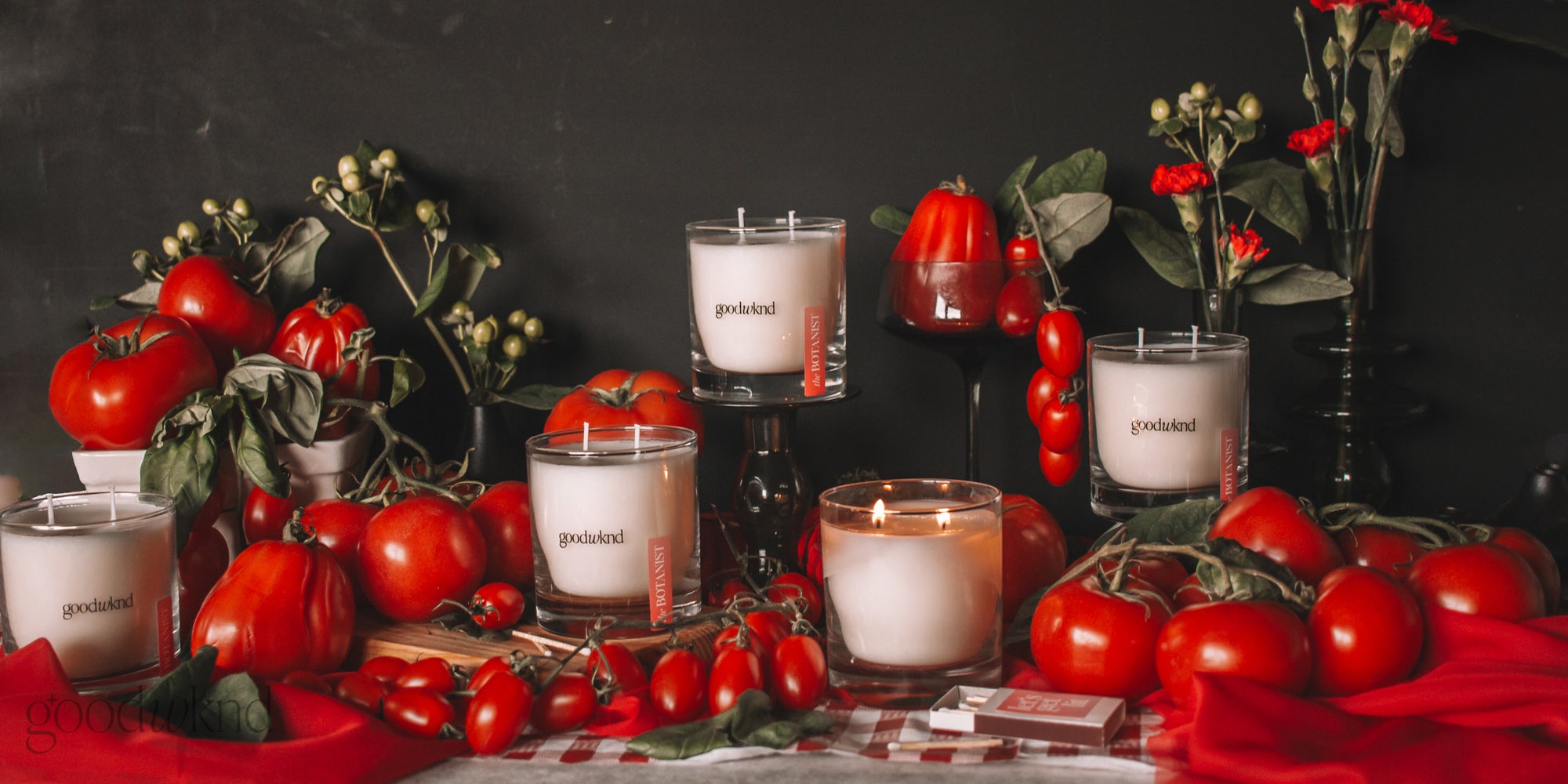 candles that smell like tomato