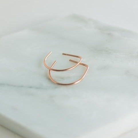 gold hoop earrings for women