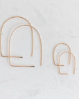 Gold Archway Earrings - Large - Good Wknd