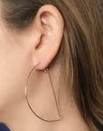 Half Moon Hoop Earrings - Good Wknd
