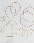 Mia Hexagon Hoops - Good Wknd