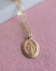 Miraculous Medal Necklace | Our Lady of Graces Necklace - Good Wknd