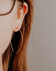 Saffron Arching Hoop Earrings - Good Wknd