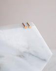Sloane Tiny Heart Stud Earrings - Good Wknd