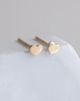 Sloane Tiny Heart Stud Earrings - Good Wknd