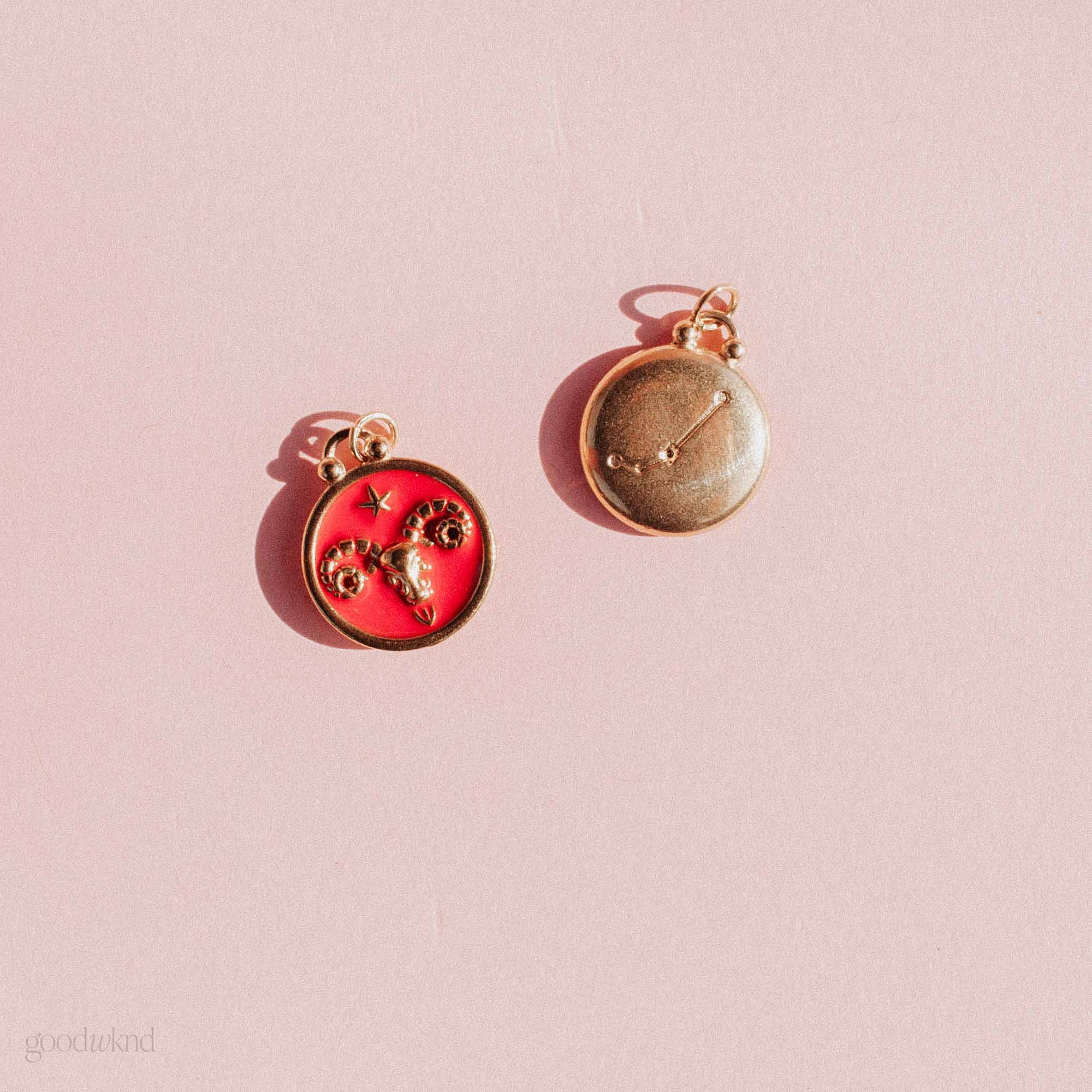 Aries Zodiac Charm