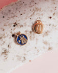 tarnish resistant waterproof gemini zodiac charm