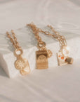 non tarnish gold passport charm