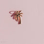 non tarnish stainless steel palm tree charm