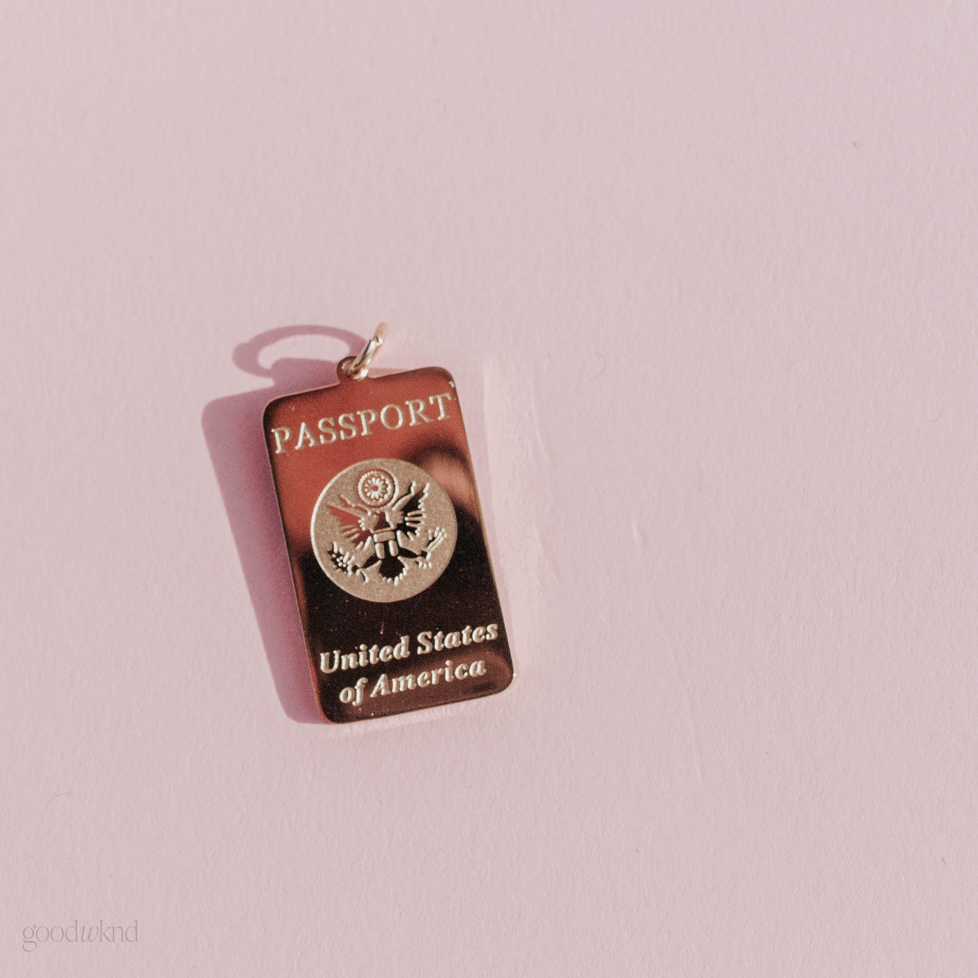 316L surgical grad stainless steel charm