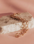 waterproof gold necklace - stainless steel