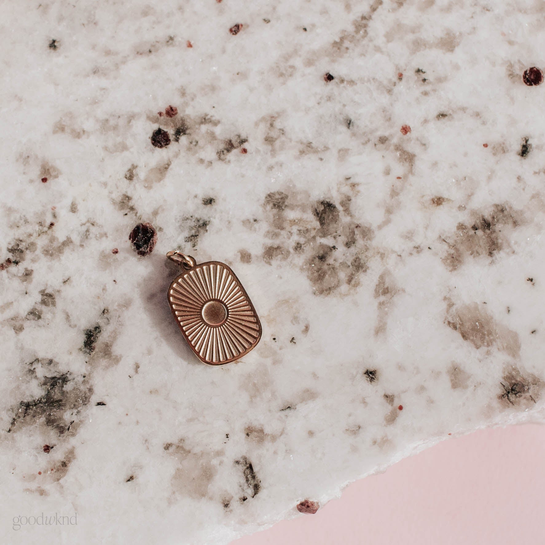 waterproof tarnish resistant sun charm