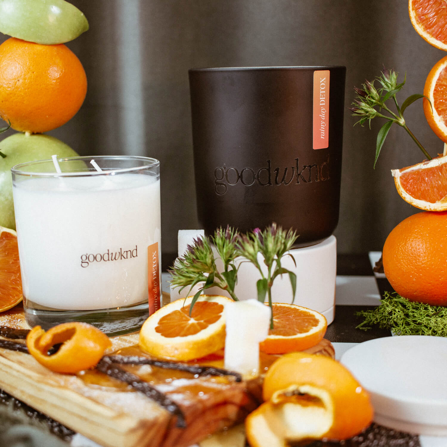 candles that smell like oranges
