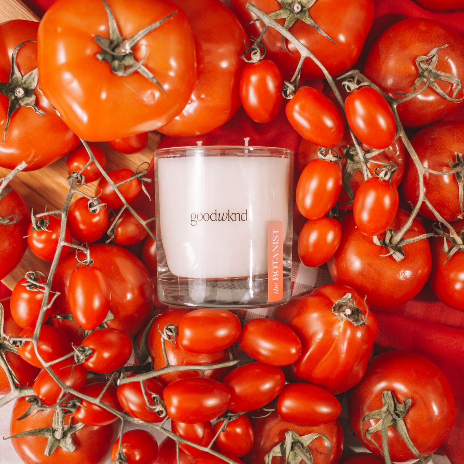 the botanist tomato scented candle