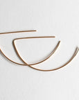 Abstract Half Moon Earrings - Good Wknd