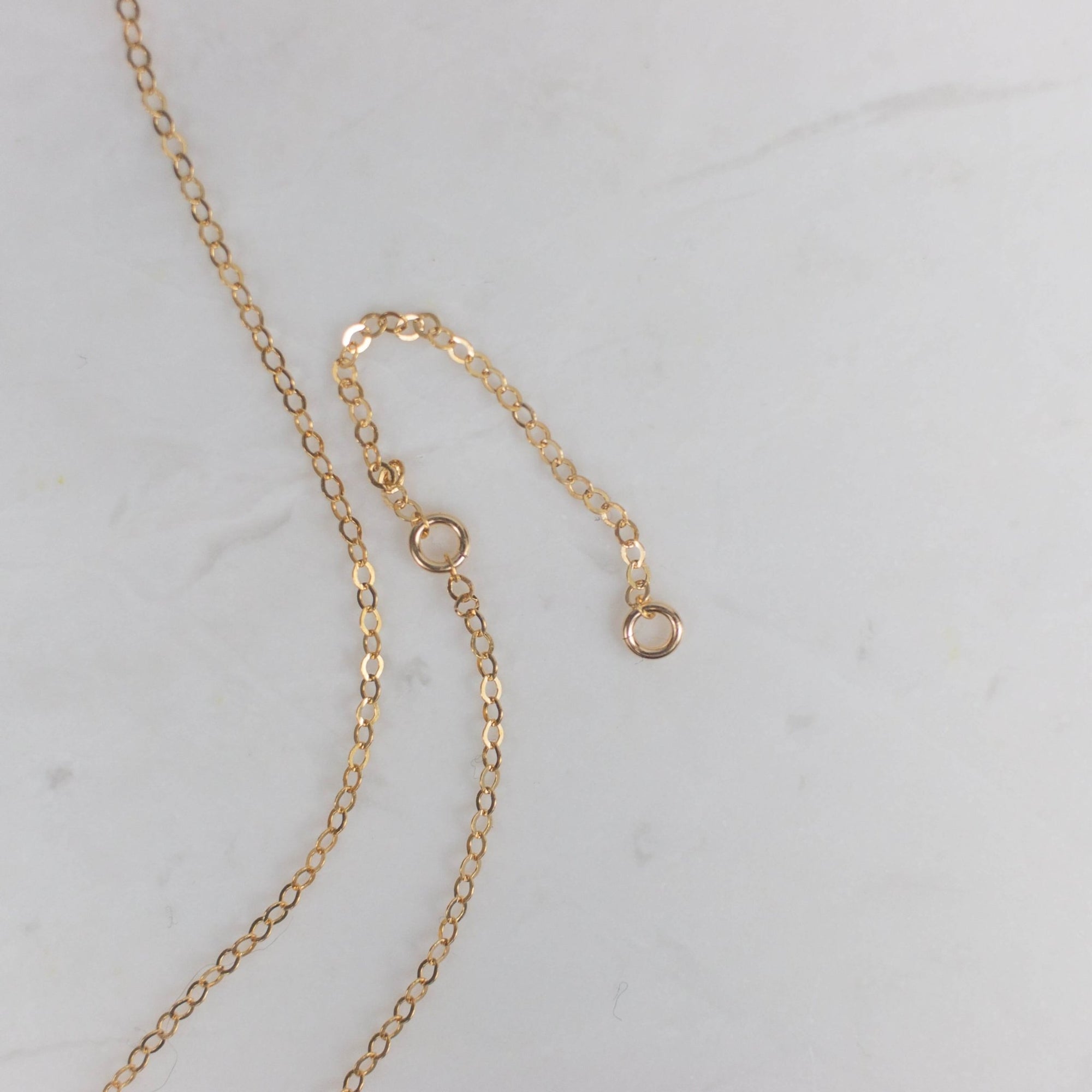 Adalene Sapphire Bar Necklace | September Birthstone Necklace - Good Wknd