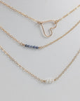 Amara Tiny Pearl Necklace | Modern Pearl Jewelry - Good Wknd