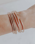 Athena Gold Cuff Bracelets - Good Wknd