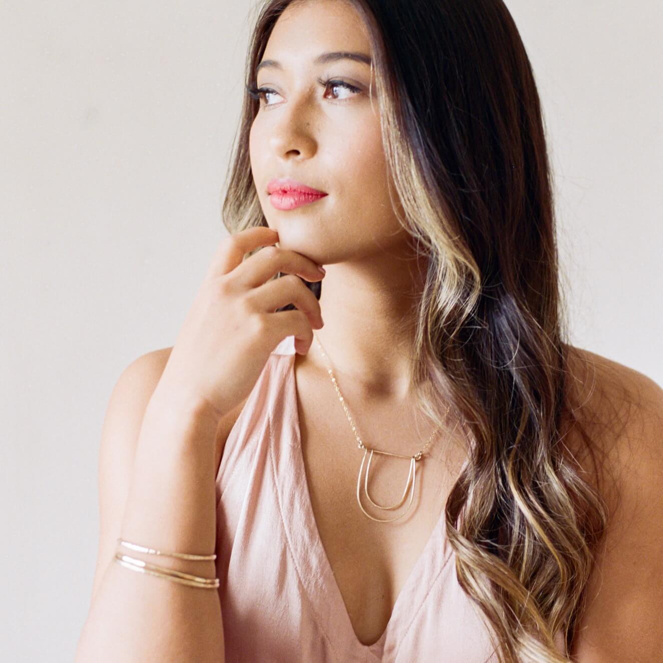 Clementine Gold Necklace - Good Wknd