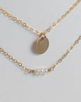 Gold California Disc Necklace - Good Wknd