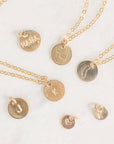Gold California Disc Necklace - Good Wknd