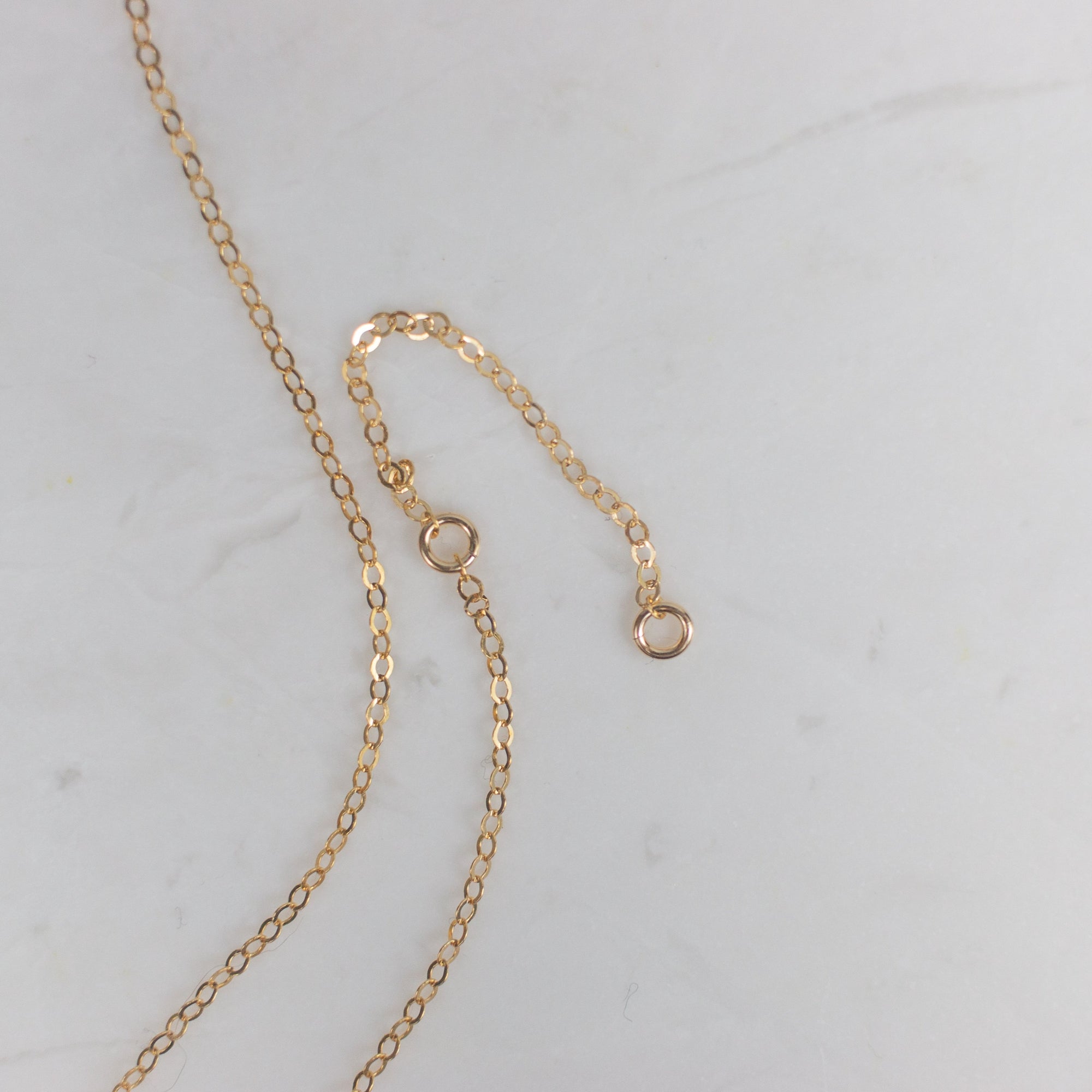 dainty gold necklace extender