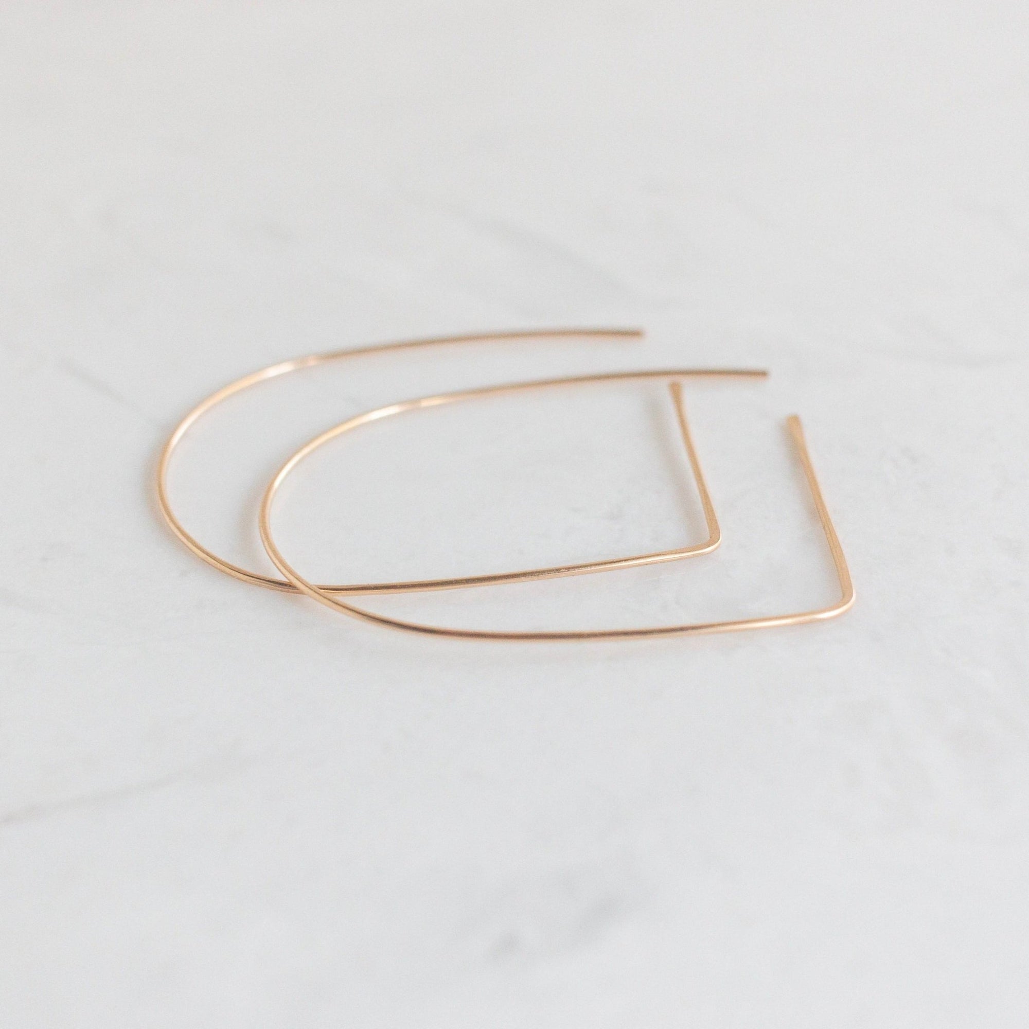Gold Archway Earrings - Large - Good Wknd