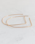 Gold Archway Earrings - Large - Good Wknd