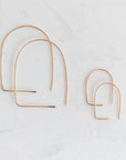Gold Archway Earrings - Small - Good Wknd