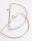 Half Moon Hoop Earrings - Good Wknd