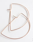 Half Moon Hoop Earrings - Good Wknd