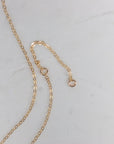 Lylou Personalized Initial Disc Necklace - 6mm - Good Wknd