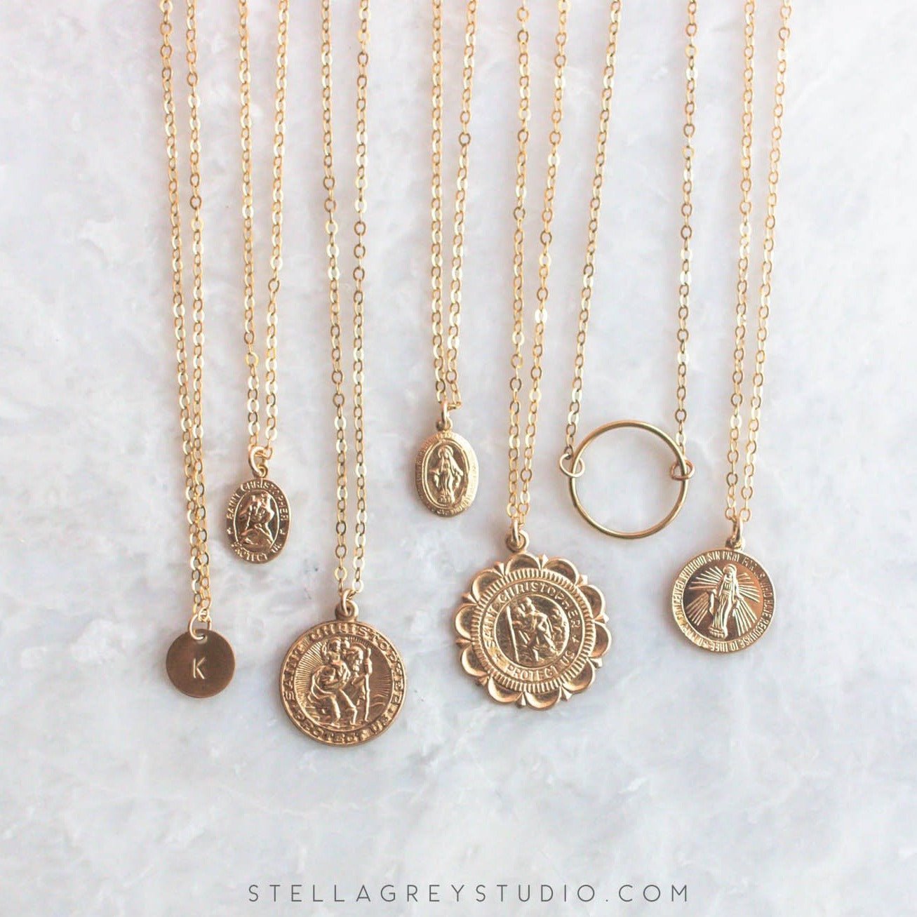 Mary Medallion Necklace | Medium - Good Wknd