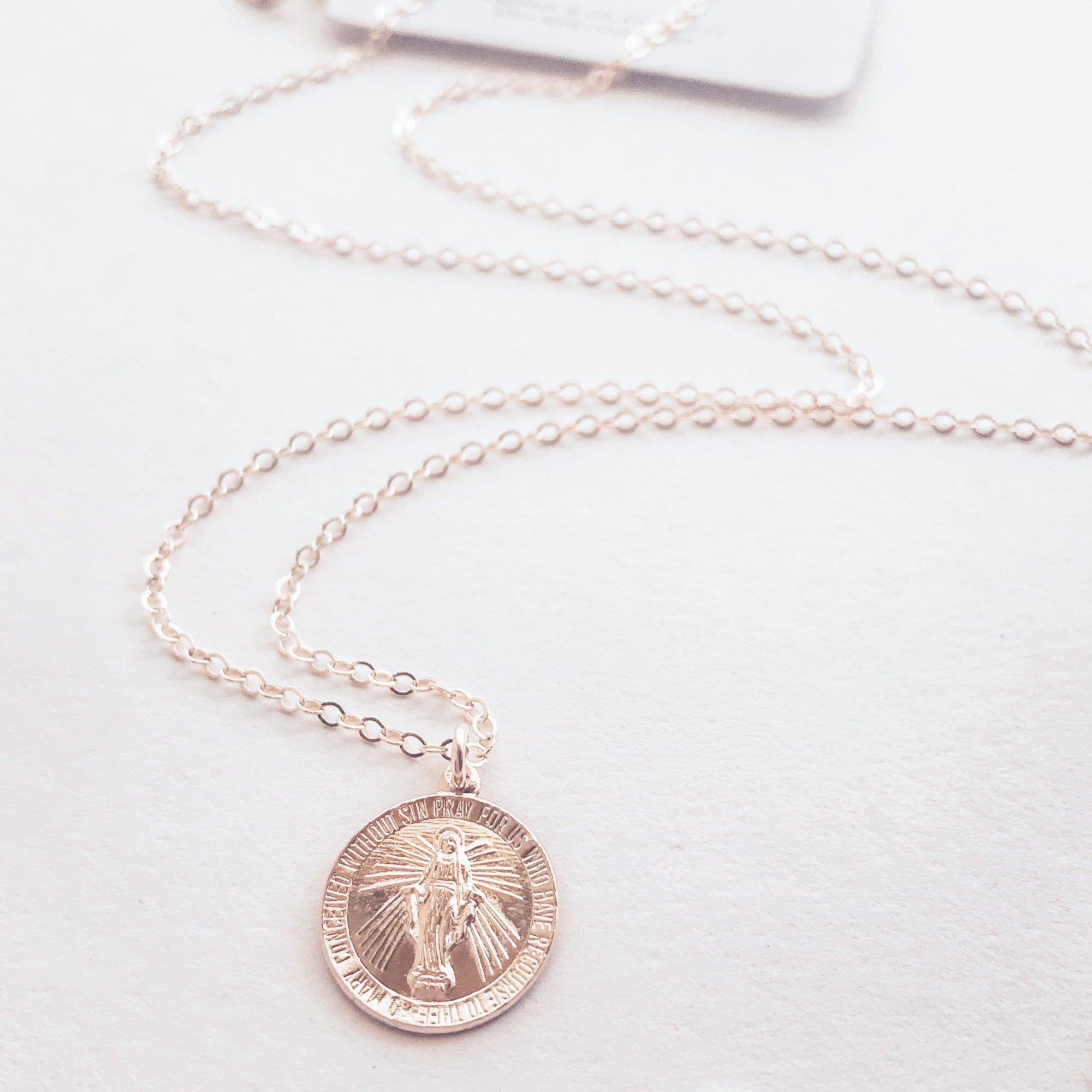 Mary Medallion Necklace | Medium - Good Wknd