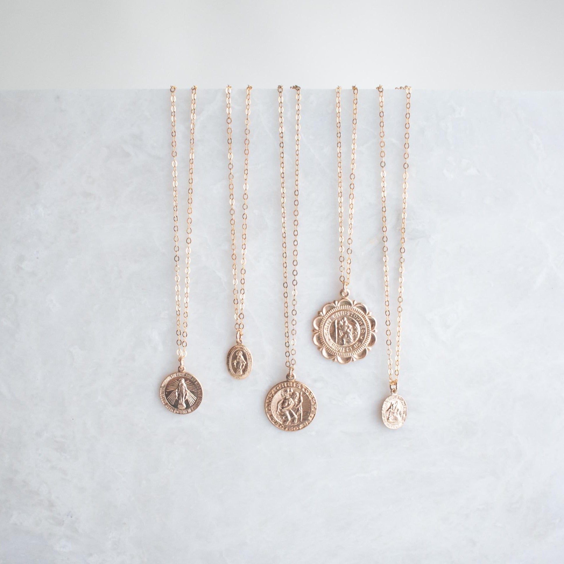 Medium Saint Christopher Pendant Necklace - Good Wknd