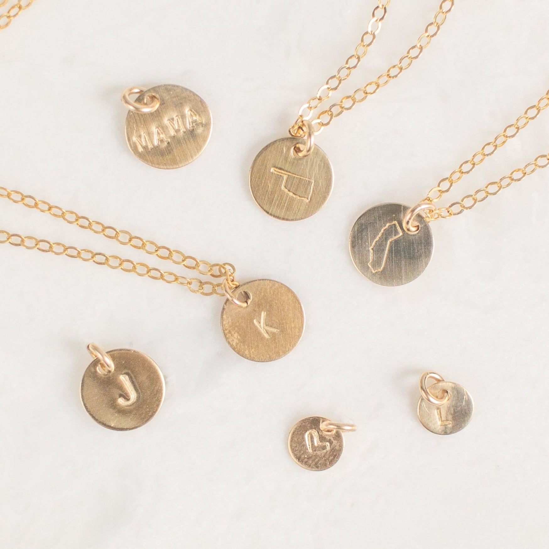 Oklahoma Disc Necklace - Good Wknd