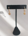 Oriana Starburst Huggie Hoop Earrings | Small Gold Hoops - Good Wknd